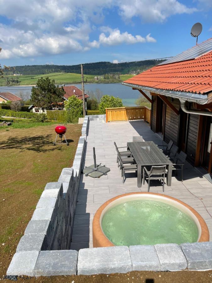 Chalet-Michel Avec Spa Montperreux Exteriör bild
