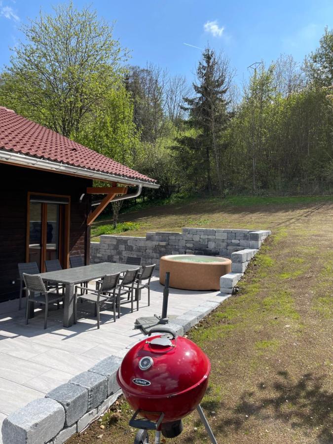 Chalet-Michel Avec Spa Montperreux Exteriör bild